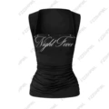 Black tank top
