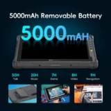 Защищенный планшетный ПК с диагональю 10,1 дюйма, Windows 11 Pro, промышленный ПК