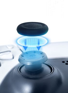 PS5手柄摇杆的替换修复帽PS4 Pro手柄替换帽无需拆机简单安装