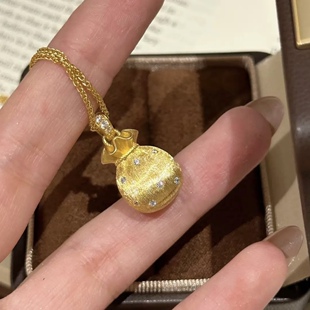 「暴富福袋」2026新款纯银s999项链吊坠女高级感轻奢小众送女友