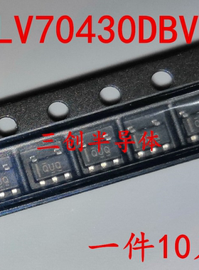 全新 TLV70430DBVR 丝印QUQ 低压差线性稳压 SOT23-5 现货10个