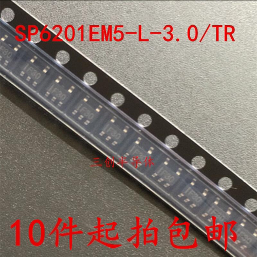 全新SP6201EM5-L-3.0/TR 稳压器 SOT23-5 丝印F30 10个起拍包邮