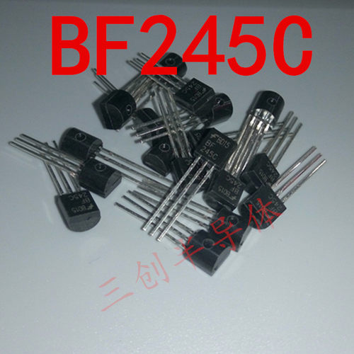 全新原装 BF245C 高频场效应管 BF245 F245C 直插TO92 MOS 10个