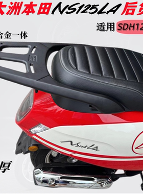 适用新大洲本田NS125LA后货架尾箱架 SDH125T-39尾架后靠背改装件