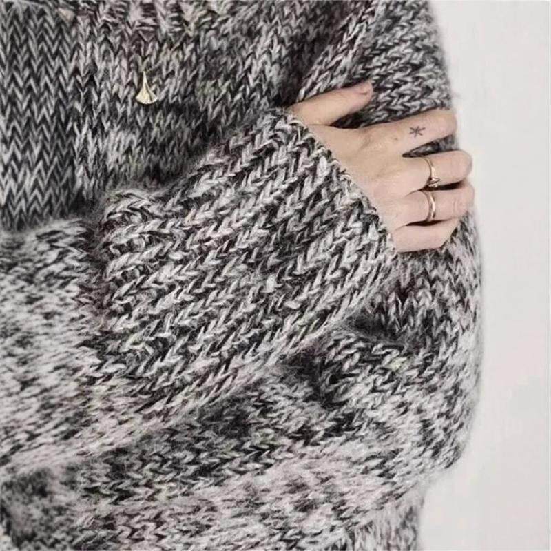 100%纯山羊绒毛衣女2025秋冬新款