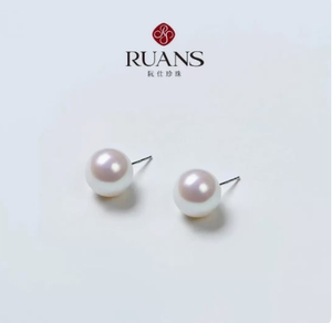 RUANS/阮仕【特选】抢大女主款式耳钉18k金 12-13mm