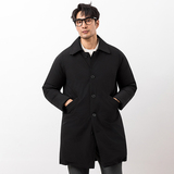 超柔蛋白新款拼接双领中长款商务羽绒服90白鸭绒9830-P345大叔卡，男装羽绒服，钱塘6023