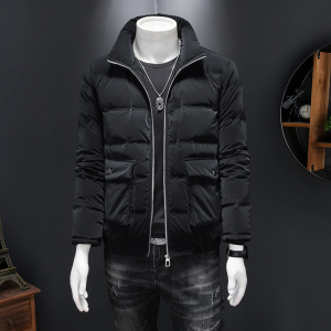 2024冬季新款男士立领90白鸭绒羽绒服 8893-P280有视频假模图片