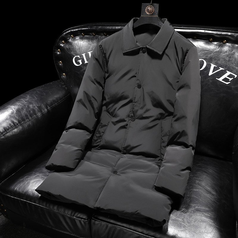 2024商务加厚新款男士中长款90白鸭绒羽绒服9819-P345沙发图,男装羽绒服,钱塘6023