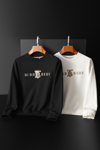 22春季新款罗圈棉男士印花圆领卫衣大货长期款V25-P120228