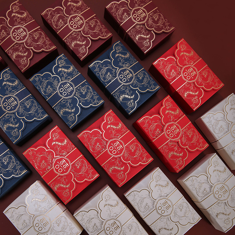 煜天-新款创意中式腰封喜糖盒高级感国潮空盒小糖盒结婚礼盒纸盒