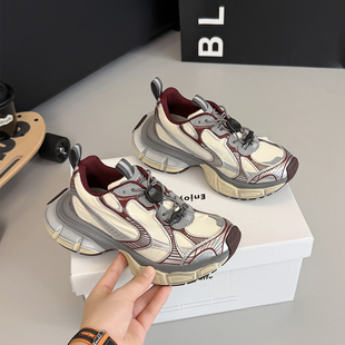 鞋子男鞋男款2026新款今年流行爆款潮流休闲男生猎谷增高老爹鞋子