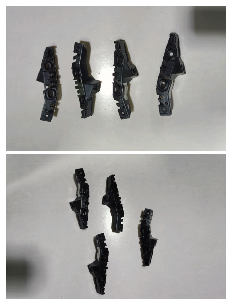 适配大众途观L前杠导向槽 前保险杠支架 前杠内卡扣 前保吊耳原厂