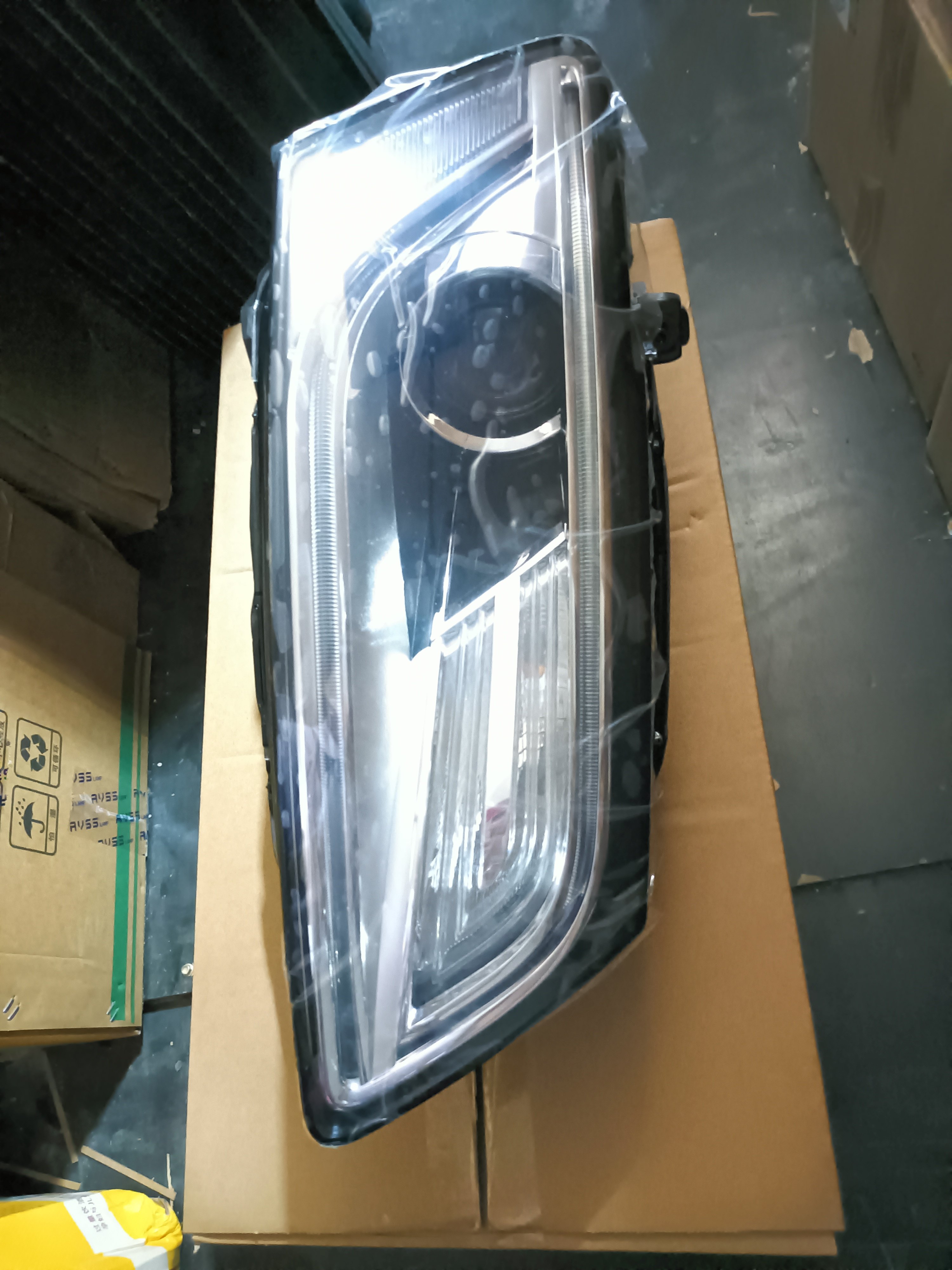 适用于09-18款奥迪Q5前大灯总成新老款Q5前大灯疝气大灯LED大灯