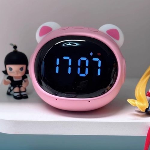 新款波比熊T9智能闹钟AI语音对话