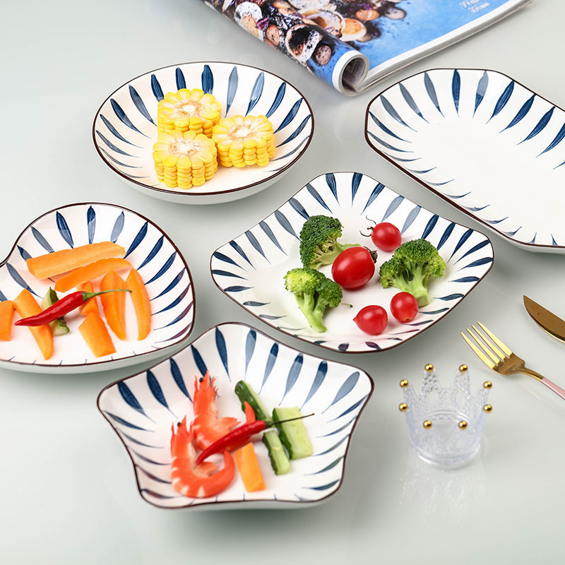 陶瓷盘子菜盘家用餐具创意点心水