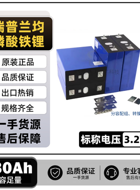 REPT瑞普兰均磷酸铁锂电芯3.2v280ah54A大容量房车储能大单体电池