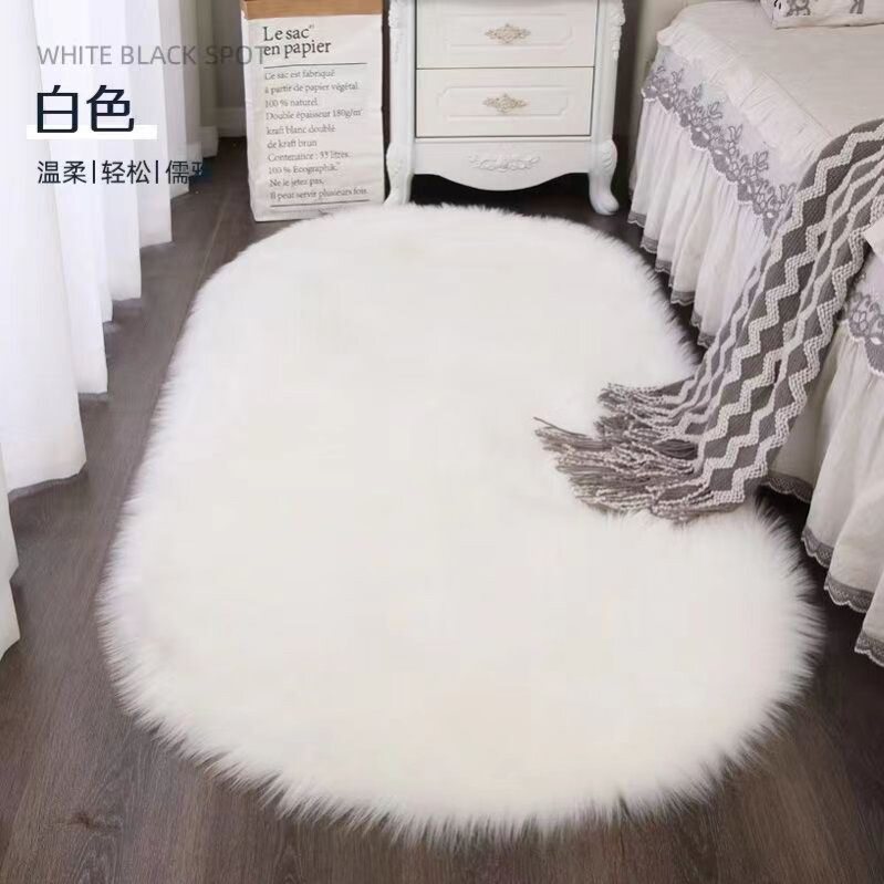 欧式纯色大块满铺地毯彷羊毛门垫客厅装修高档商用定制 毛绒地毯