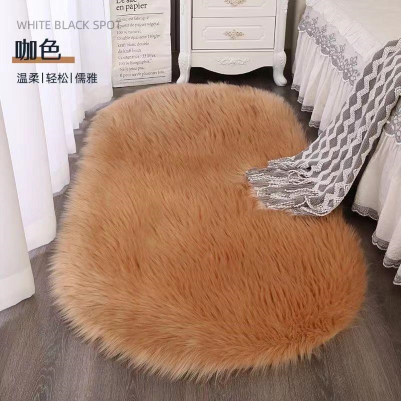 2024新款橱窗绝美流水台床尾中式地毯手办展示柜垫纯手工毯定制款