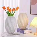 网红麦芽糖玻璃花瓶水培摆件轻奢高级感家居客厅鲜花仿真花装 饰品