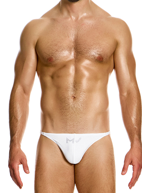 MODUS VIVENDI 速干水晶奢华低腰性感纯色男士丁字泳裤 BS2411