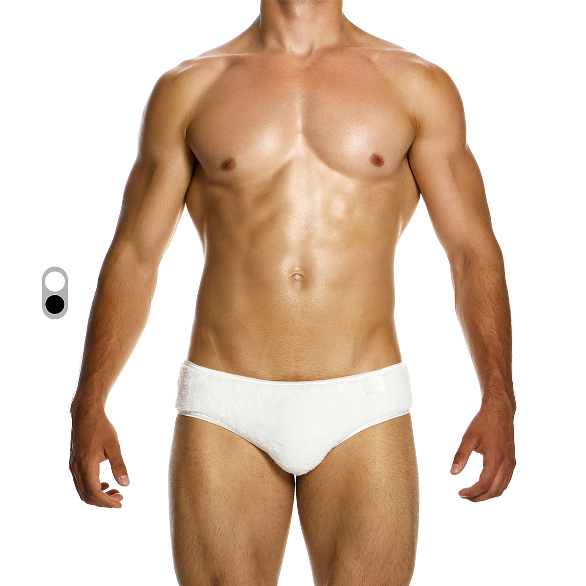 MV人造皮毛低腰性感舒适三角内裤