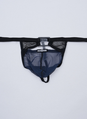 GREGG HOMME 镂空透视网纱丁字内裤 性感丝滑低腰透气运动 220014