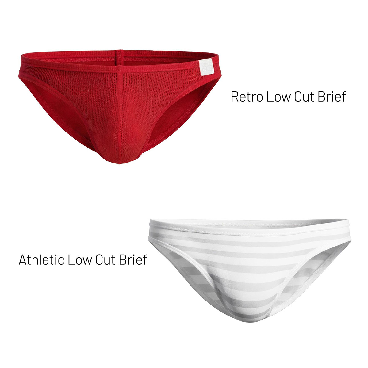 MODUS VIVENDI 男士内裤圣诞礼盒装 立体囊袋透气低腰性感两件装,女士内衣/男士内衣/家居服,男三角内裤,淘宝优惠券,粉丝福利购,淘宝优惠卷