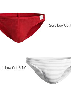 MODUS VIVENDI 男士内裤圣诞礼盒装 立体囊袋透气低腰性感两件装