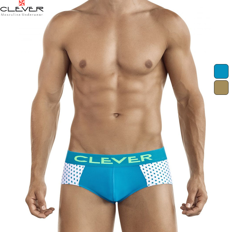 【现货】Clever Moda 立体囊袋撞色网眼柔软顺滑男士三角内裤5431