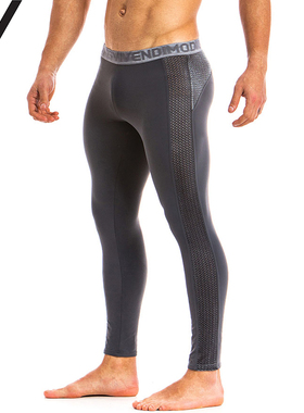 MODUS VIVENDI 柔软舒适低腰透气紧身男士打底长裤18862