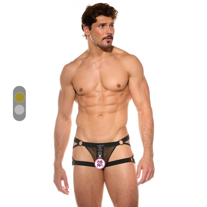 GH闪耀网眼网纱绷带丁字内裤