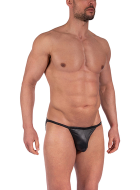 OLAF BENZ 立体囊袋透气舒适千鸟格纹低腰男士三角内裤 1-09407