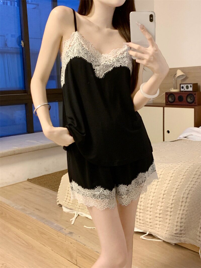 家居服睡衣吊带套装/睡裙