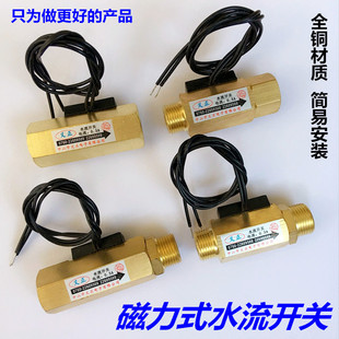 水流感应开关DN15 DN20 DN25酒店背景音乐循环水制冷机自动化设备