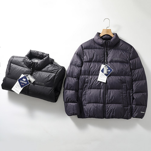 90白鸭绒立领防风轻便保暖羽绒服