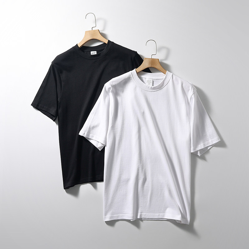280g双纱棉混面料！吸汗透气！夏季男士圆领短袖纯色百搭打底T恤,男装,T恤,淘宝优惠券,粉丝福利购,淘宝优惠卷