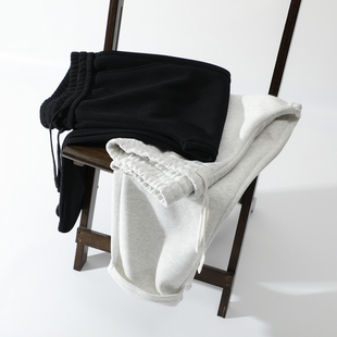 秋款 舒适百搭 男士 松紧腰直筒休闲裤 线下299 卫裤 针织棉混纺