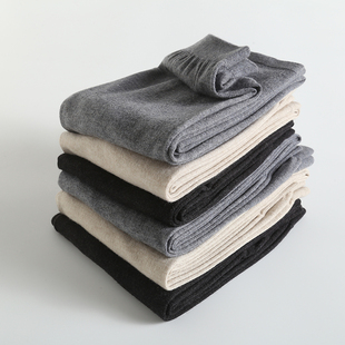 贴身好物！超细羊毛+羊绒混纺！软糯亲肤！秋冬情侣款打底保暖裤