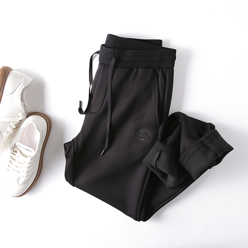 秋冬男士加绒休闲裤青年时尚卫裤