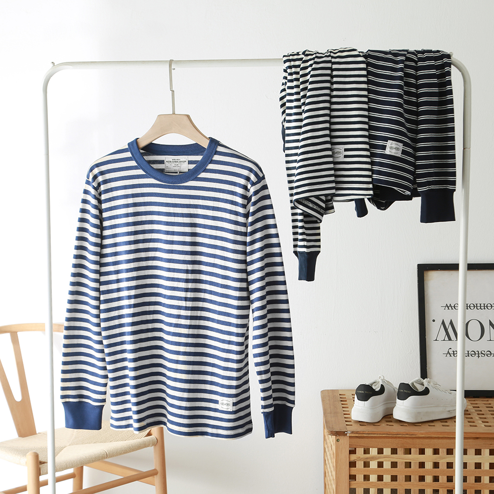 耐穿抗变形定织双纱秋冬海魂衫