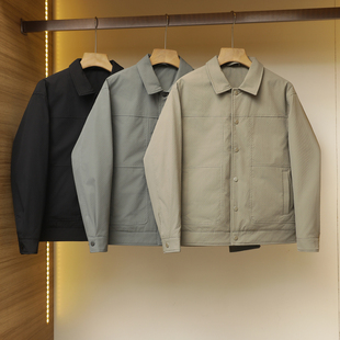 高级肌理质感！轻暖90绒！冬季男士翻领通勤百搭休闲夹克式羽绒服