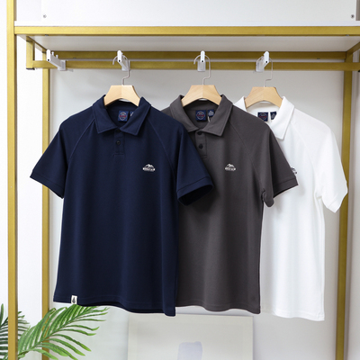 舒爽珠地棉美式宽松阔版短袖T恤