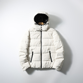 男士 高蓬松 冬季 防风防泼水 可脱卸连帽加厚棉服外套 御寒保暖