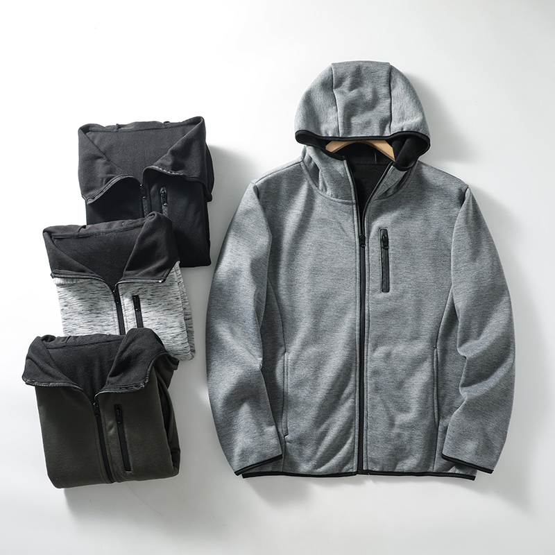 抓绒保暖防风卫衣春秋保暖上衣潮