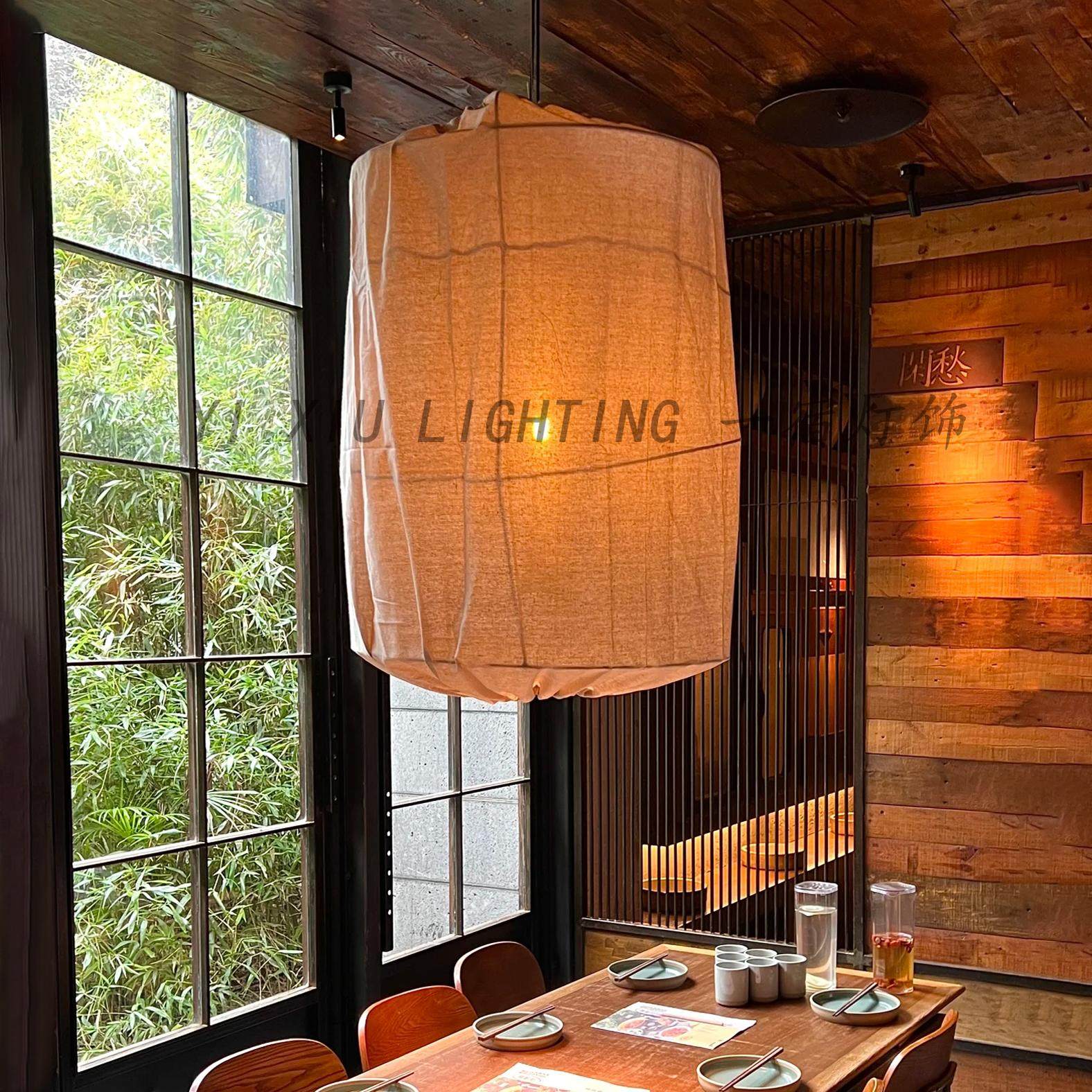 日式侘寂风餐厅吊灯包厢饭店火锅烤肉店卡座包间民宿布艺装饰灯,家装灯饰光源,酒店/宴会厅/餐饮吊灯,淘宝优惠券,粉丝福利购,淘宝优惠卷