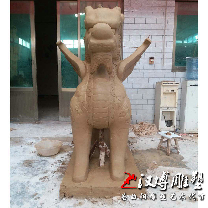 玻璃钢仿铜动物雕塑神兽貔貅雕塑招财镇宅神兽户外公园景观装饰