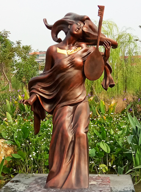 抽象风主题城市广场定制户外景观