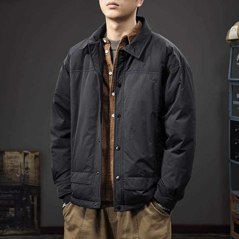 冬季新款2025轻薄棉袄羽绒服男高端爆款高级感棉服男士夹克外套潮