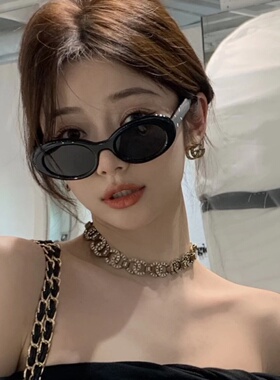 GM墨镜女欧美复古Y2K辣妹网红出游拍照眼镜防紫外线太阳镜显脸小